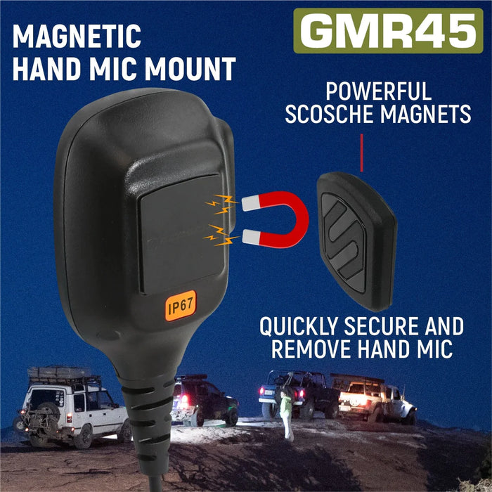 Rugged GMR45 High Power GMRS Band Mobile Radio
