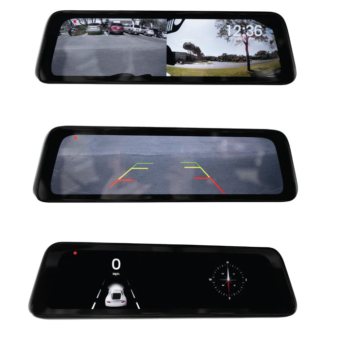 Echo Master 9.3" Universal Full Screen Rear-View Mirror Replacement