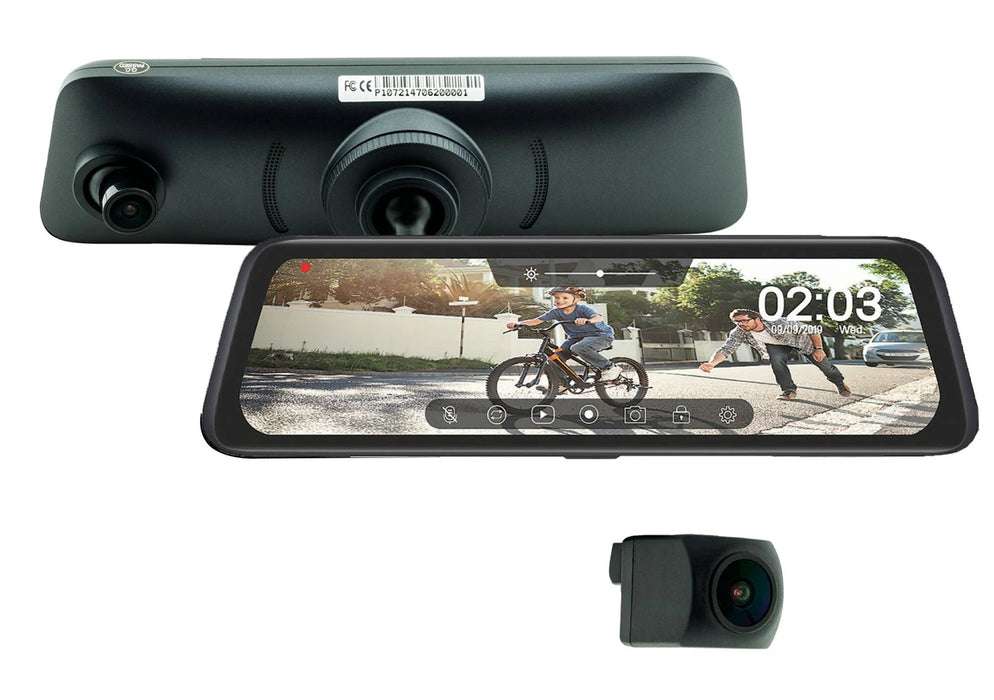 Echo Master 9.3" Universal Full Screen Rear-View Mirror Replacement