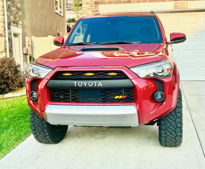 Taco Vinyl 4Runner Grille Badge