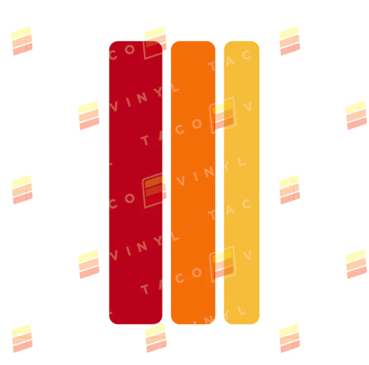 Taco Vinyl Small Universal Decals