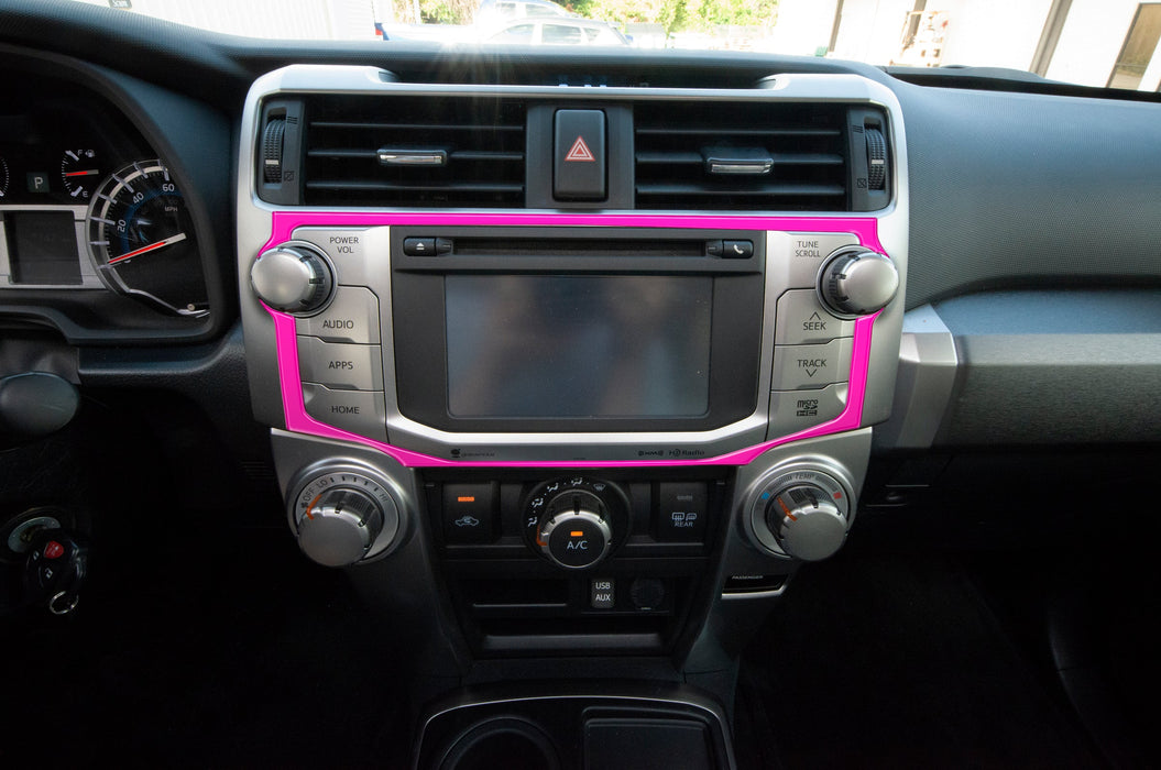 Tufskinz Outer Radio Display Accent Trim For 4Runner (2014-2024)