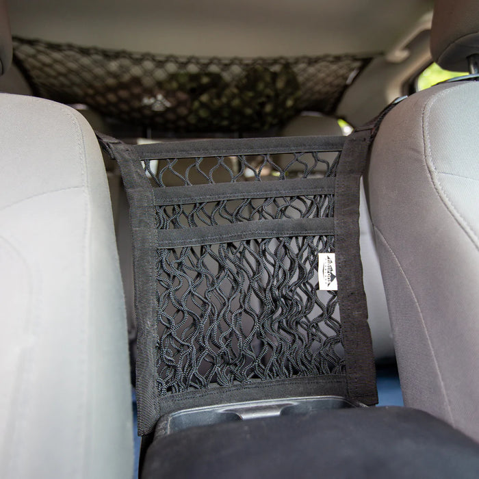 Flatirons Overland Seat Divider Storage Net For 4Runner