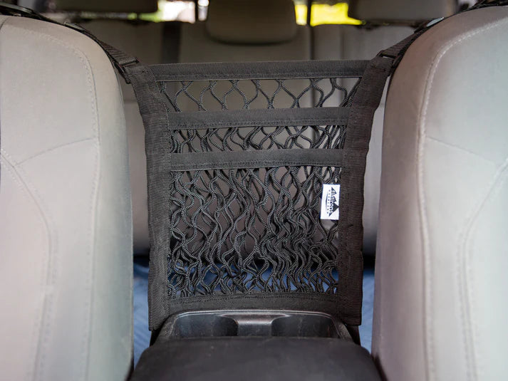 Flatirons Overland Seat Divider Storage Net For 4Runner