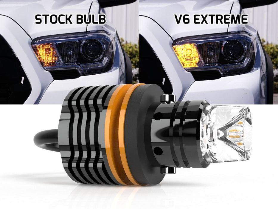 VLEDS V6 Extreme Amber + Hyperflash Fix For 4Runner (2014-2024)