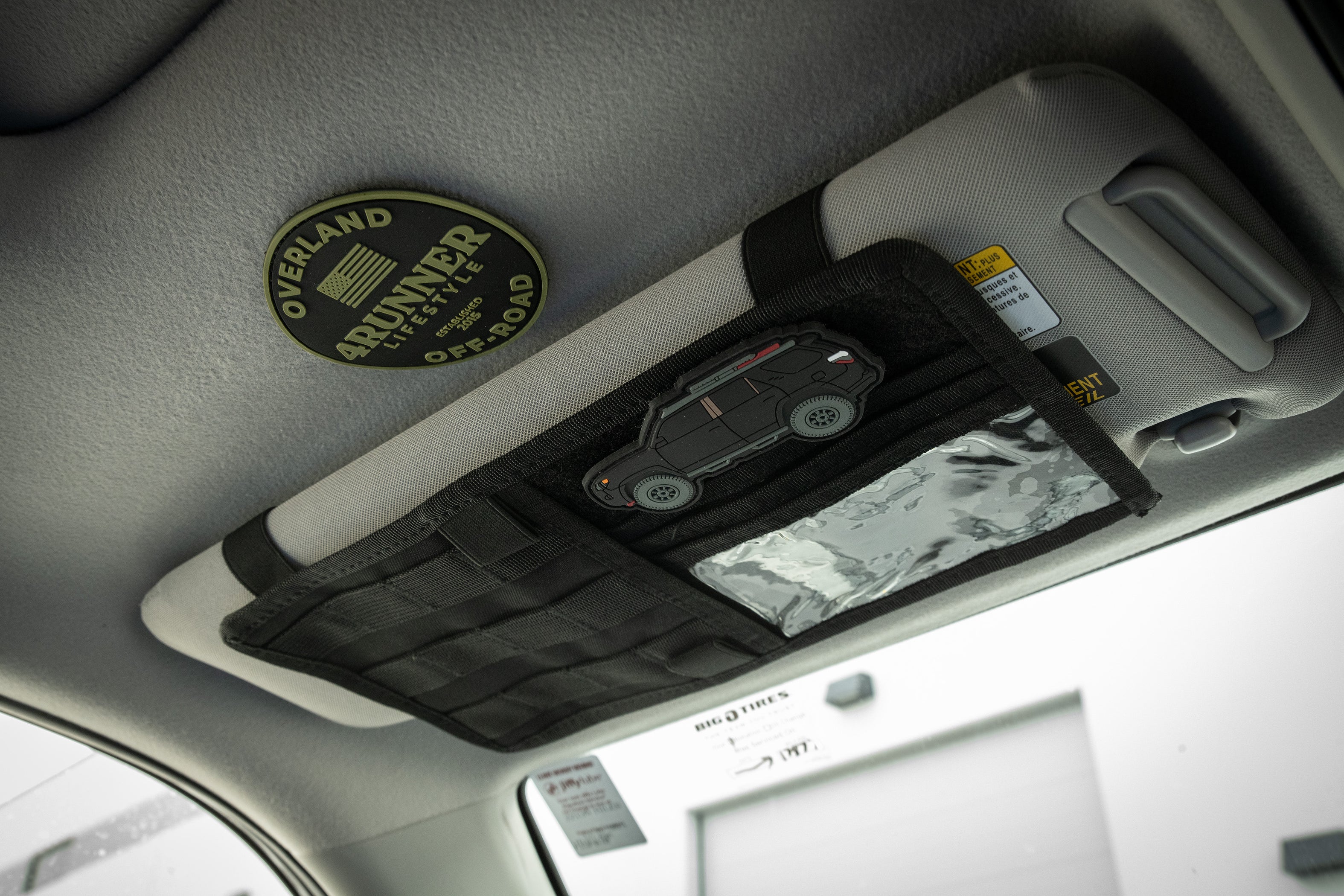 Sun Visor Molle Panel — 4Runner Lifestyle